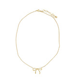 Zusss Ketting met strik goud