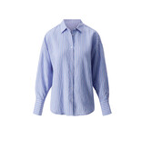 Zusss Gestreepte blouse blauw wit rood
