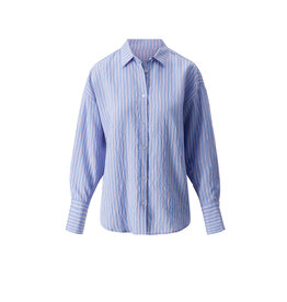 Zusss Gestreepte blouse blauw wit rood