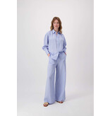 Zusss Gestreepte blouse blauw wit rood