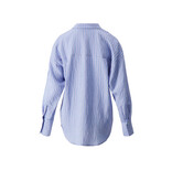 Zusss Gestreepte blouse blauw wit rood