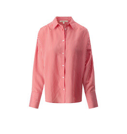 Zusss Gestreepte blouse rood wit
