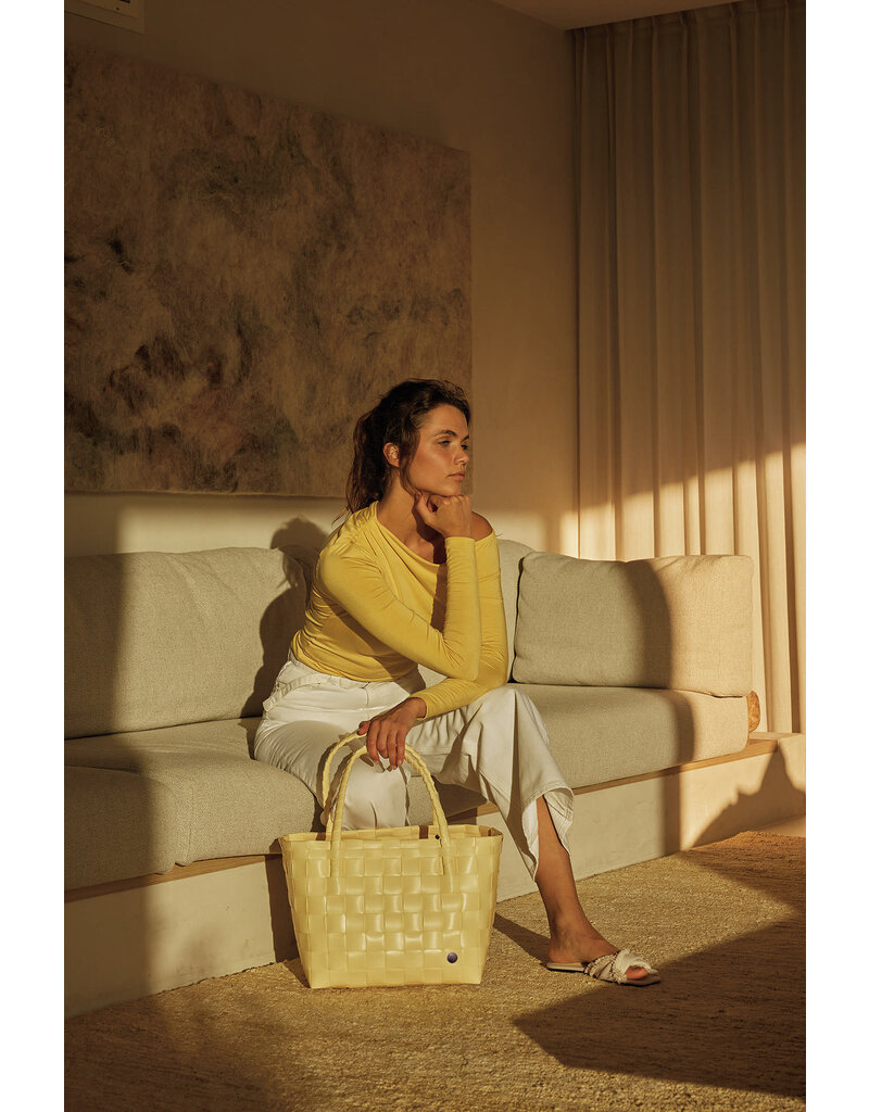 Handed by Paris Shopper - Vanilla yellow
