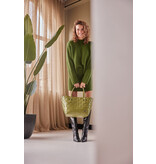 Handed by Paris Shopper - Pickle green