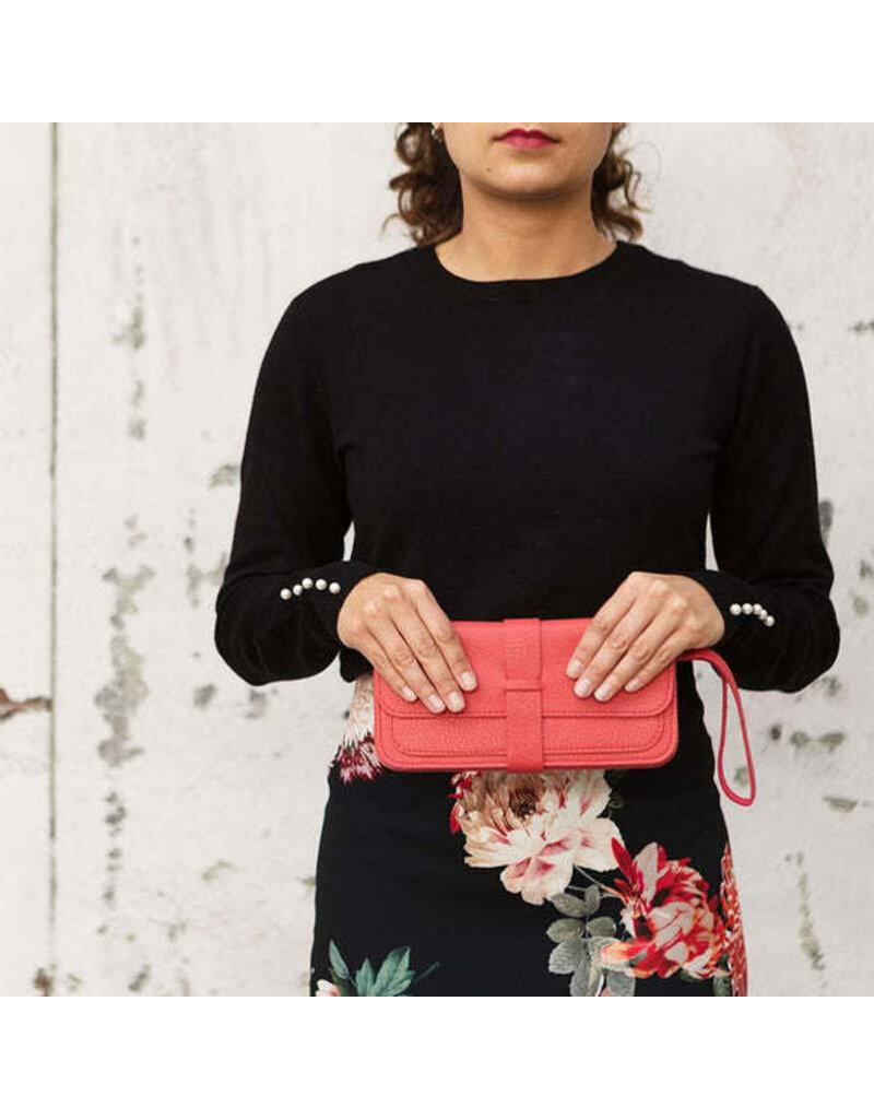 KEECIE Portemonnee / clutch Top secret - coral