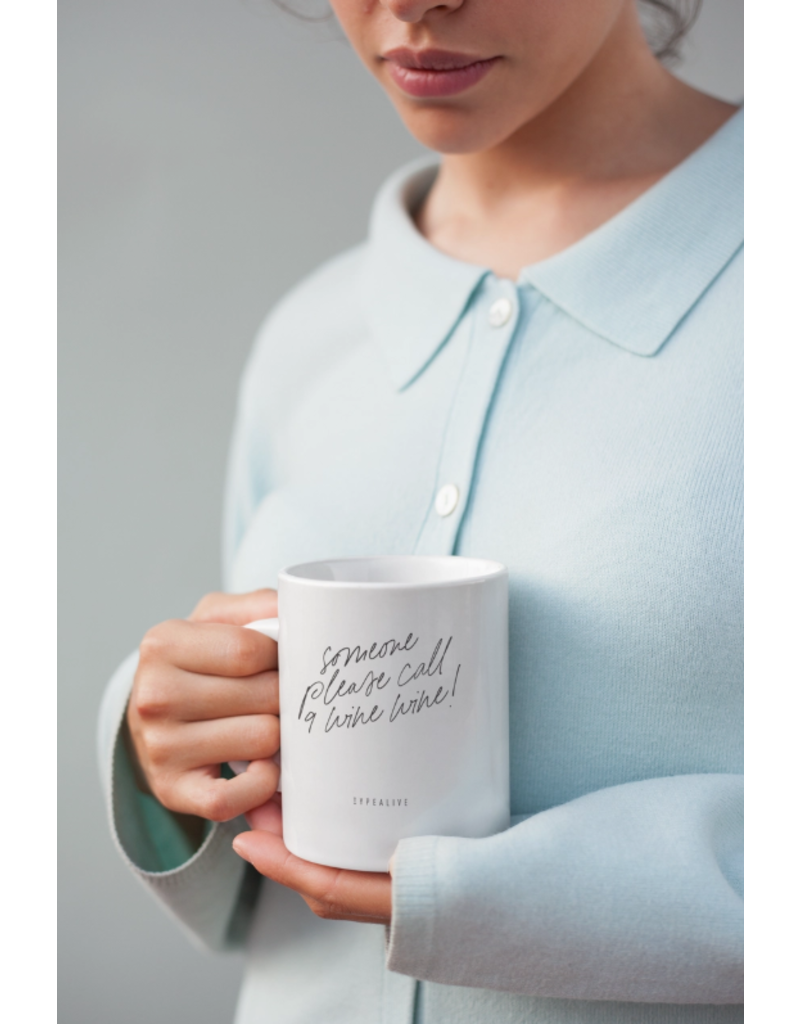 Typealive Mok 'Call 9 wine wine'