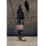 Handed by Mini Paris Handbag -  rustic pink