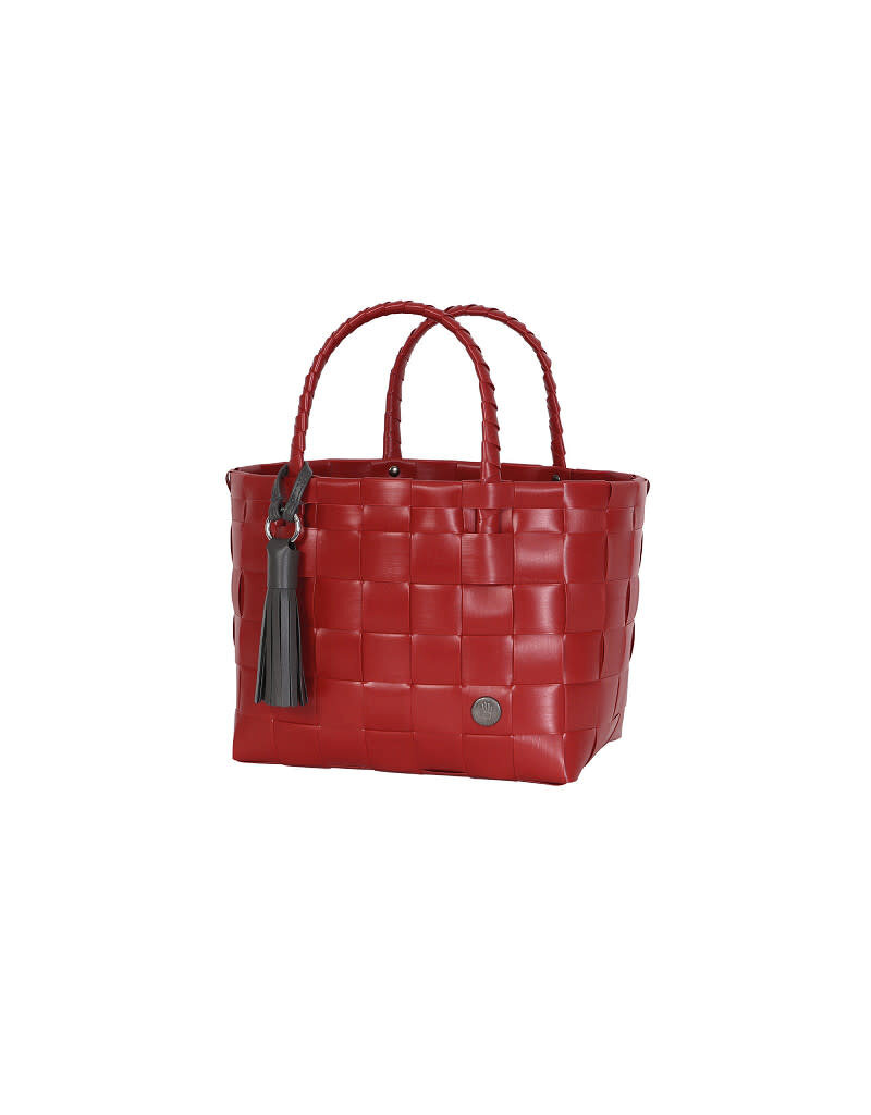 Handed by Mini Paris Handbag -  crimson red