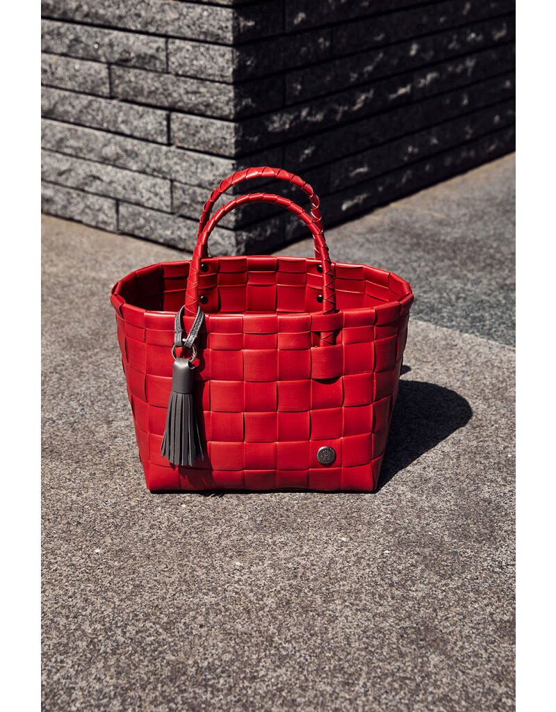 Handed by Mini Paris Handbag -  crimson red
