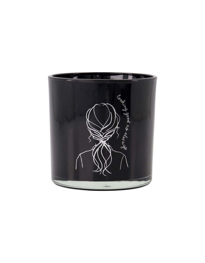 Zusss Geurkaars in glas 'Looking good as always'