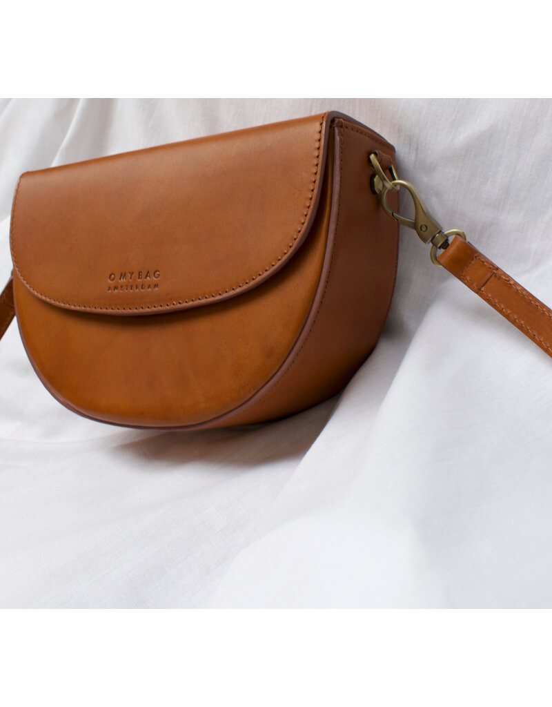 O MY BAG Ava - Cognac classic leather
