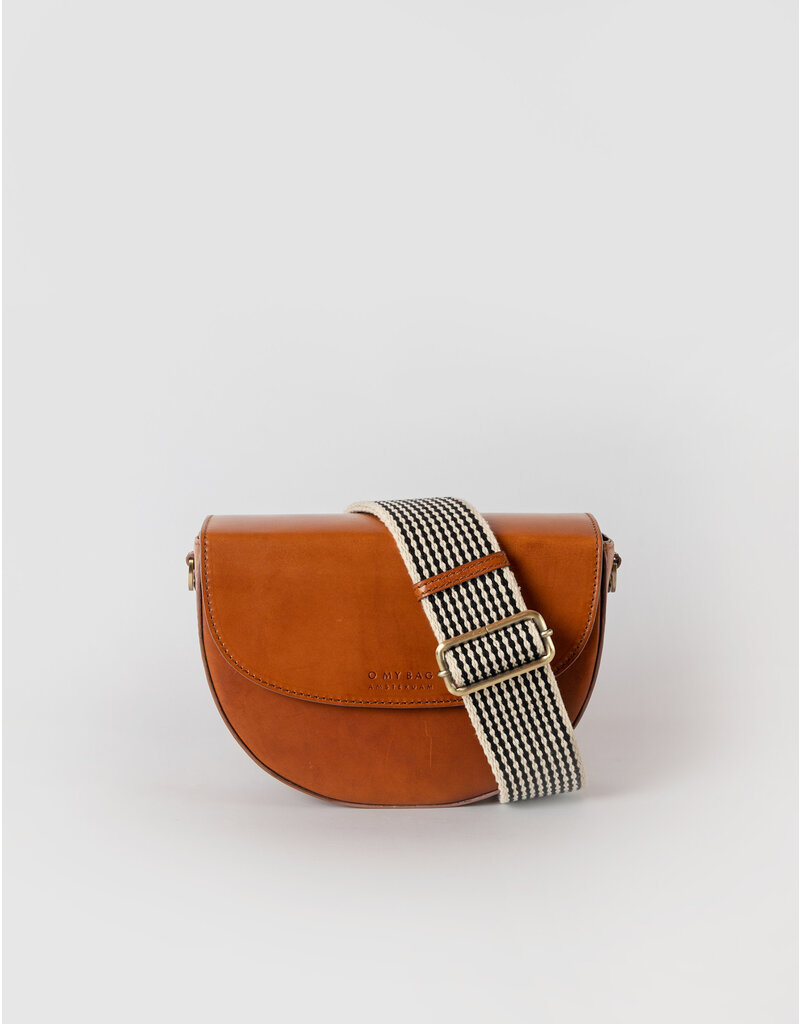 O MY BAG Ava - Cognac classic leather