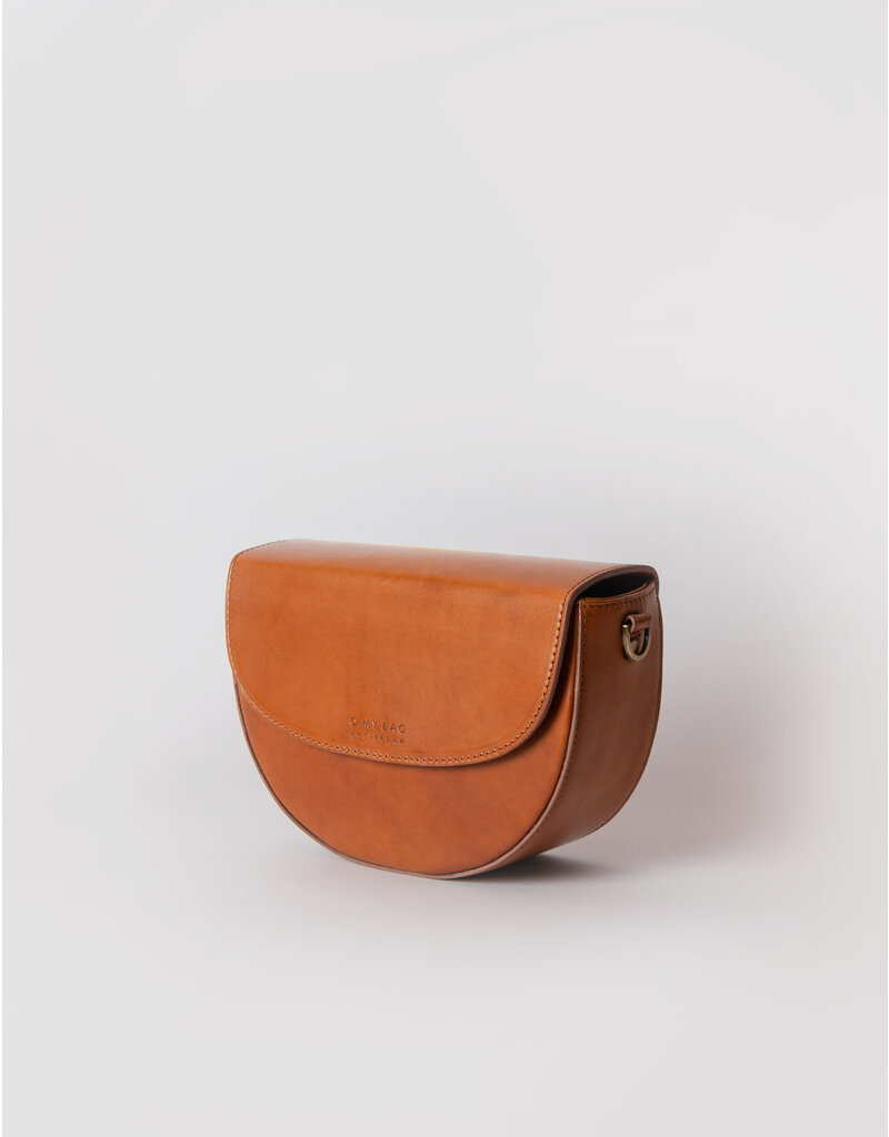O MY BAG Ava - Cognac classic leather