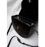 O MY BAG Ava - Black Classic Leather