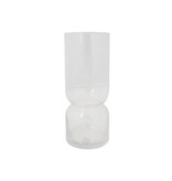 Zusss Glazen vaas met bubbeltjes -S