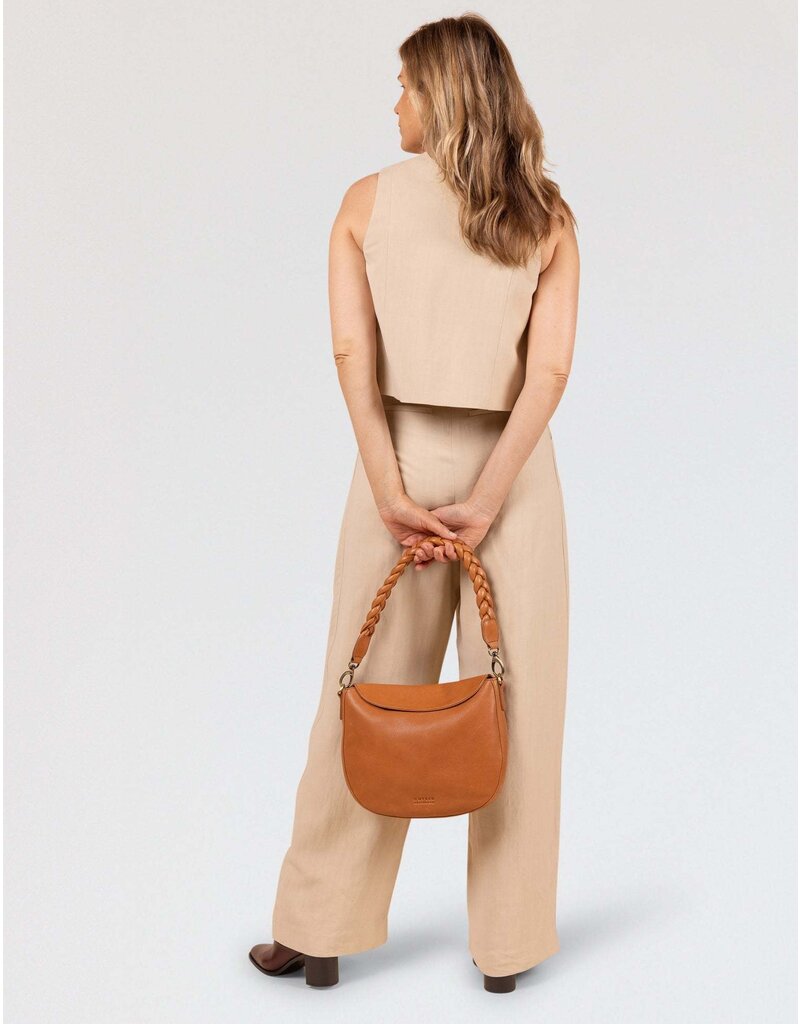 O MY BAG Lana - wild oak soft grain leather