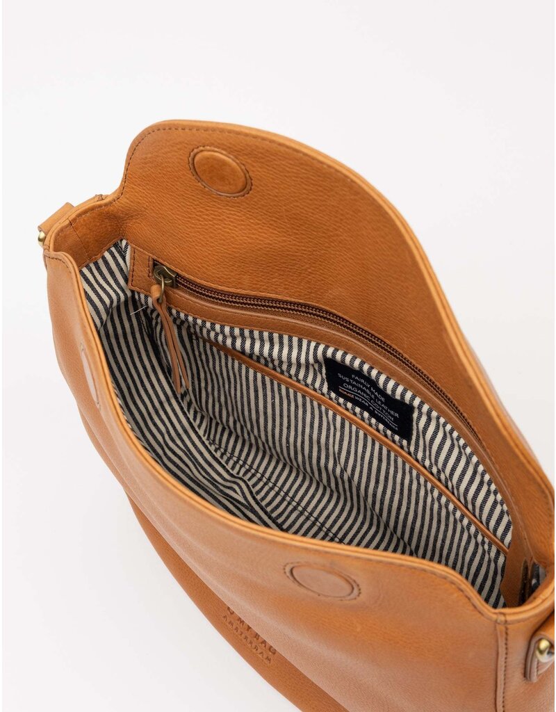 O MY BAG Lana - wild oak soft grain leather