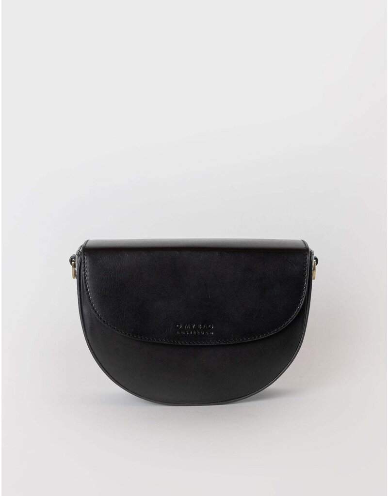 O MY BAG Ava - Black Classic Leather