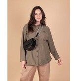 O MY BAG Ava - Black Classic Leather