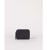 O MY BAG Robbie Wallet - Black soft grain Leather