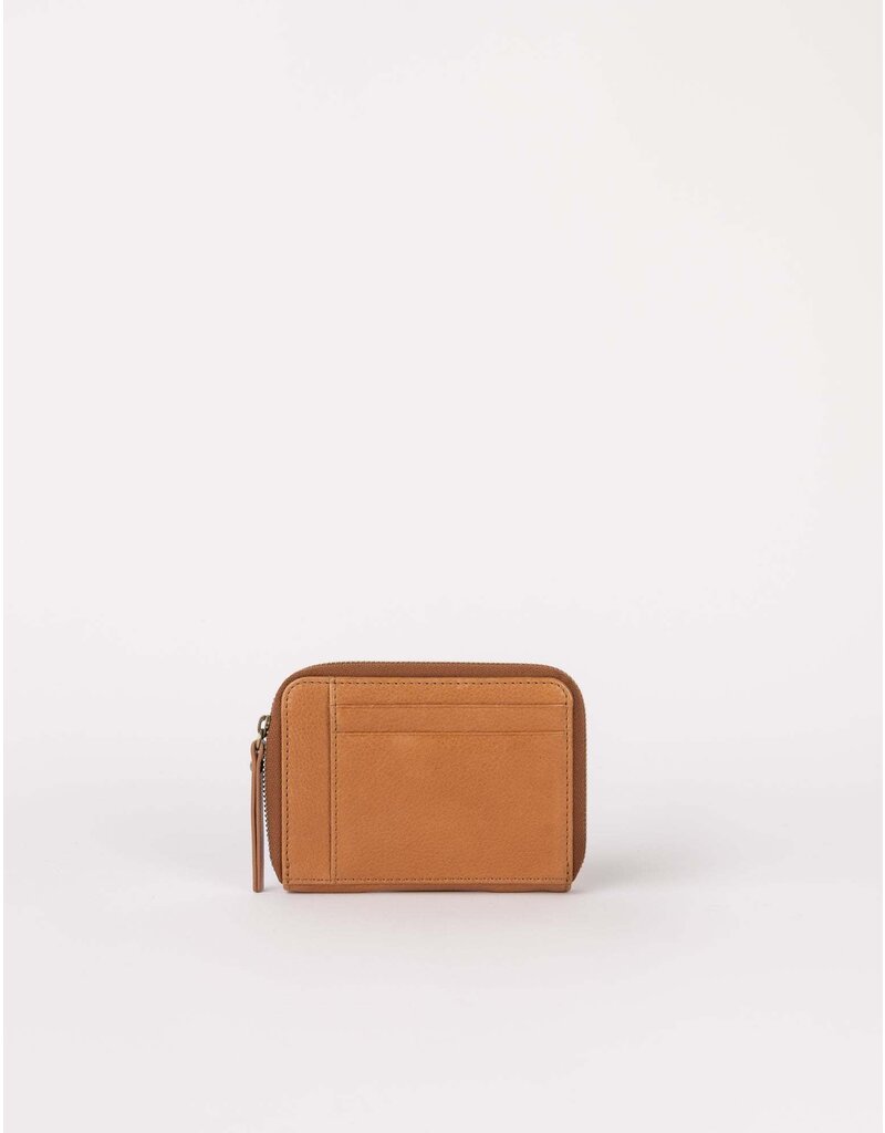 O MY BAG Robbie Wallet - Wild oak soft grain Leather