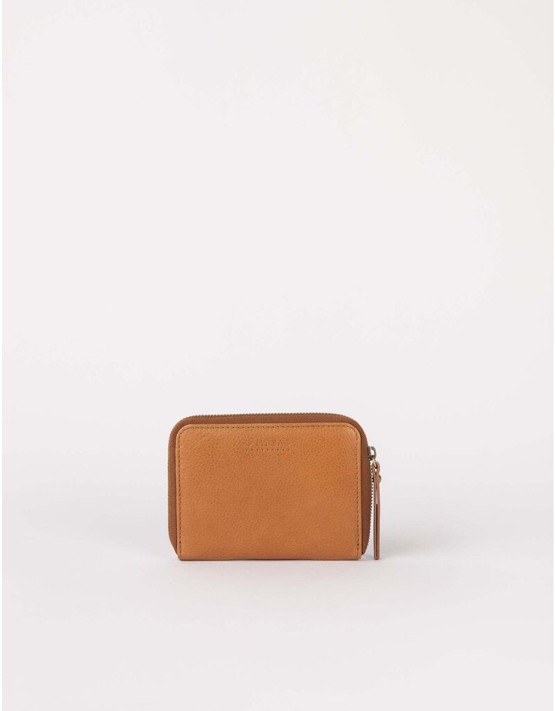 O MY BAG Robbie Wallet - Wild oak soft grain Leather