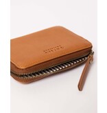 O MY BAG Robbie Wallet - Wild oak soft grain Leather