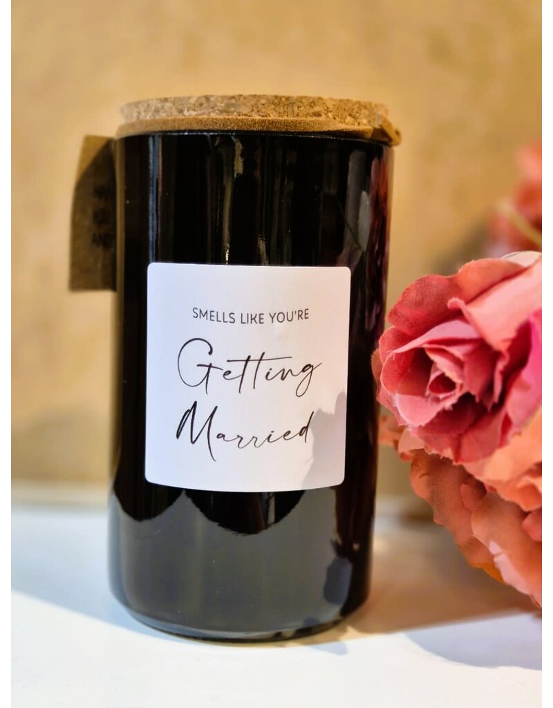 My Flame Lifestyle Geurkaars 'Smells like you're getting married'