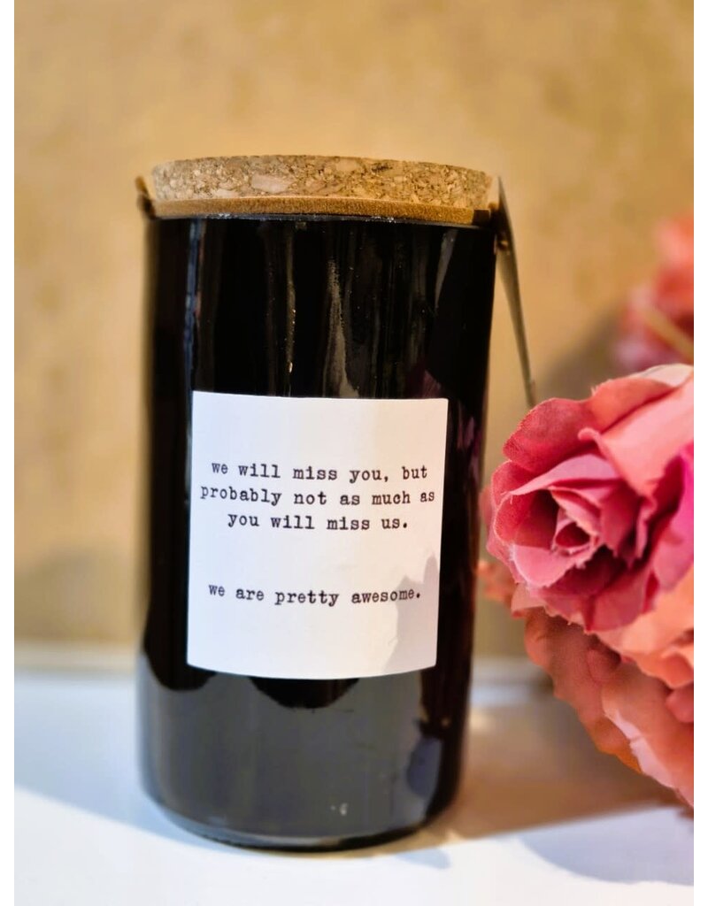 My Flame Lifestyle Geurkaars 'We will miss you'