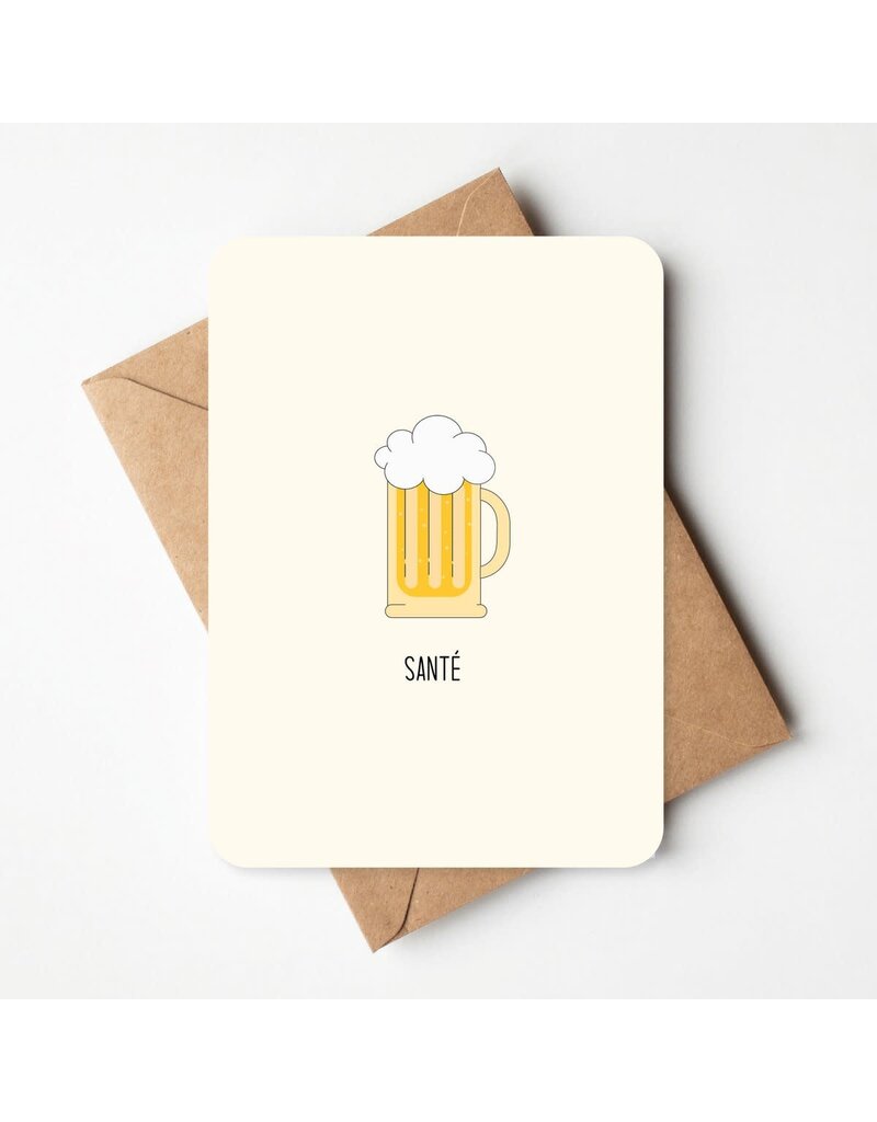 Buro Allure Wenskaart 'Santé'