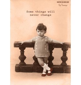Ministerie van Unieke Zaken Wenskaart Ministerie van Unieke Zaken - 'Some things will never change'