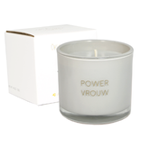 My Flame Lifestyle Geurkaars met wens-armband - 'Powervrouw'