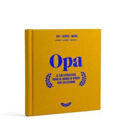 Stratier Boekje 'Opa'