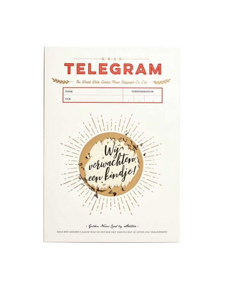 Stratier Krastelegram 'Wil je mijn peter zijn?'