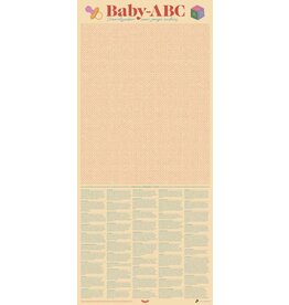 Stratier Poster - woordzoeker-  Baby ABC