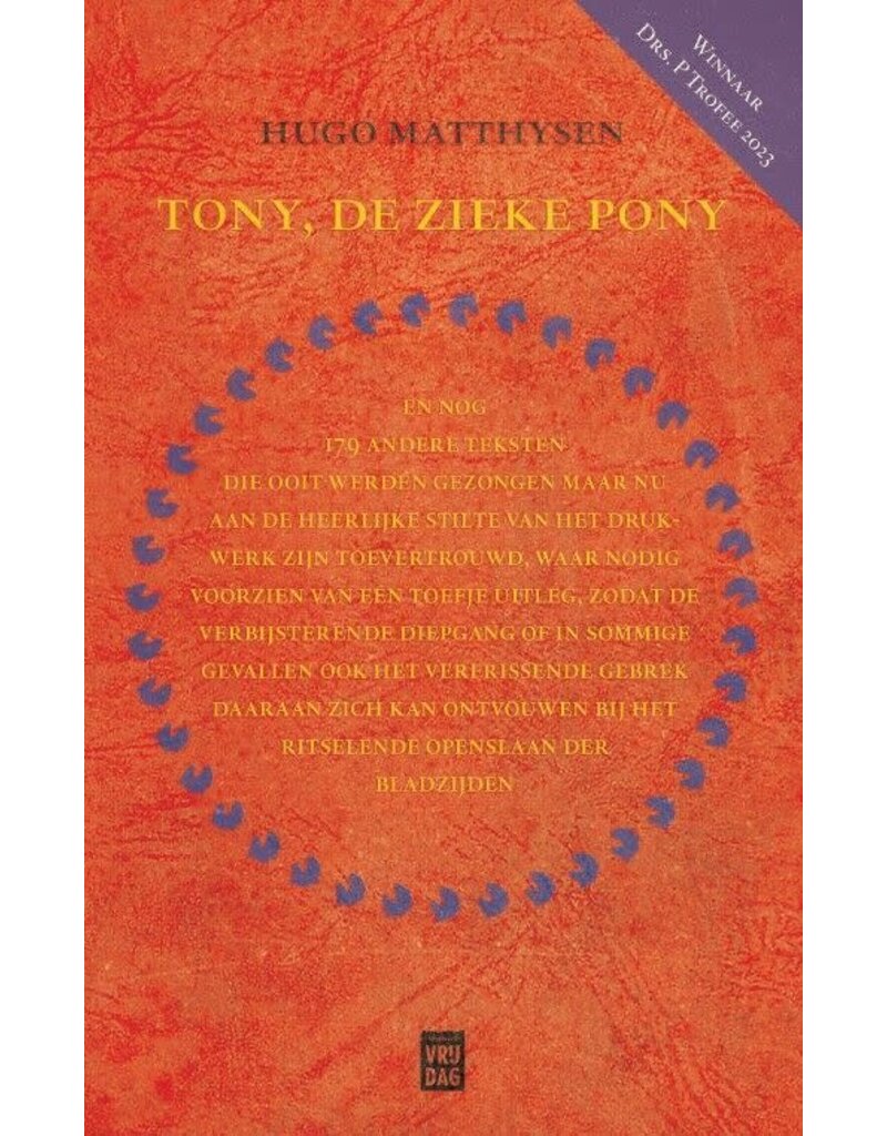 Pelckmans Tony, de zieke pony - Hugo Matthysen