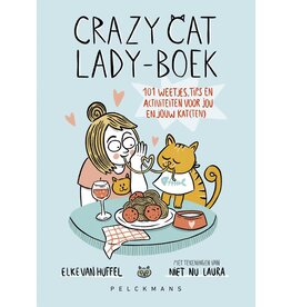 Pelckmans Crazy Cat Lady- book - Elke Van Huffel
