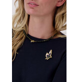 Zusss Broche - kolibrie - mosgroen