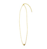 Zusss Ketting met hartje in schuifdoosje 'wat je in je hart bewaart...'