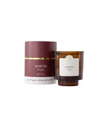 Zusss Geurkaars glas in koker 'warm hugs' - donkerrood