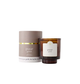 Zusss Geurkaars glas in koker 'Puur geluk'