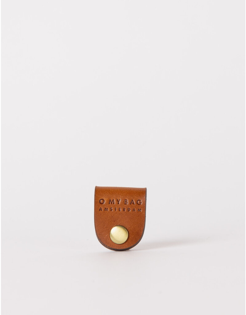 O MY BAG Cord Organizer - Cognac Classic Leather