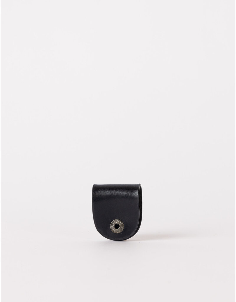 O MY BAG Cord Organizer - Black Classic Leather