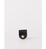 O MY BAG Cord Organizer - Black Classic Leather