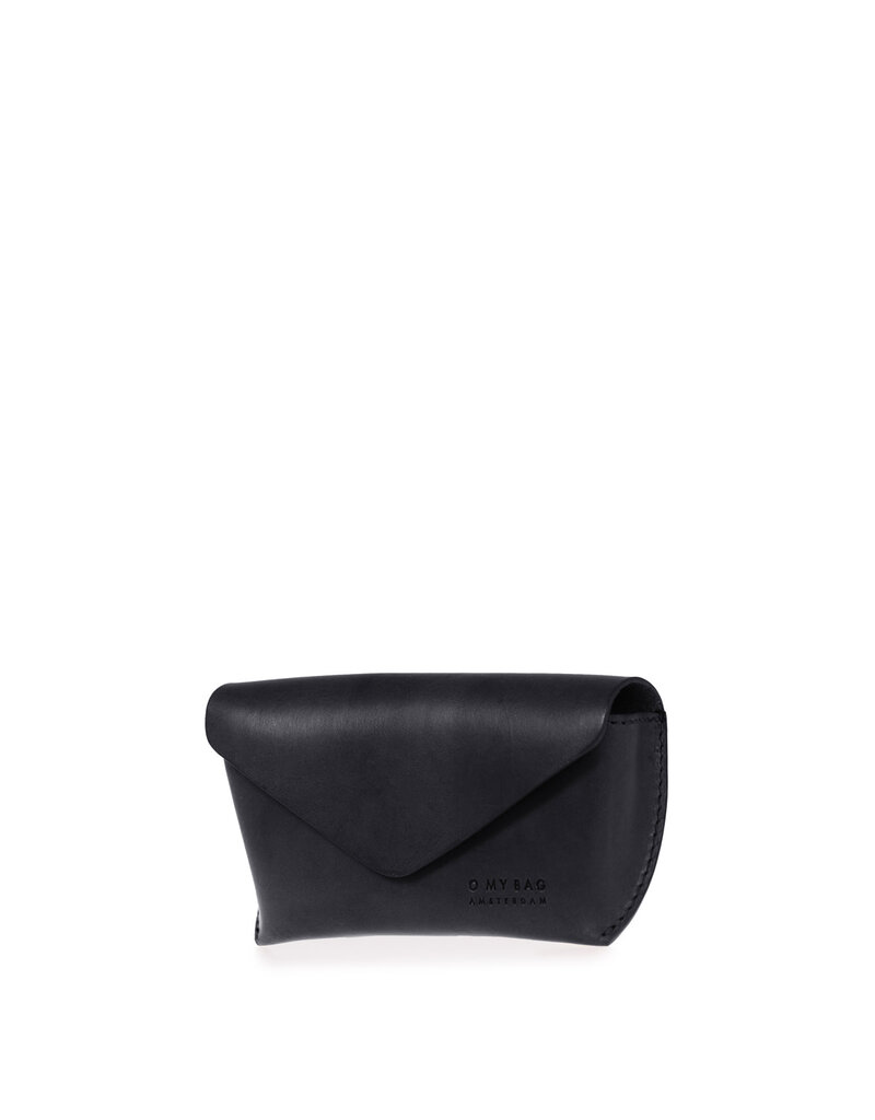 O MY BAG Brillendoos in black classic leather