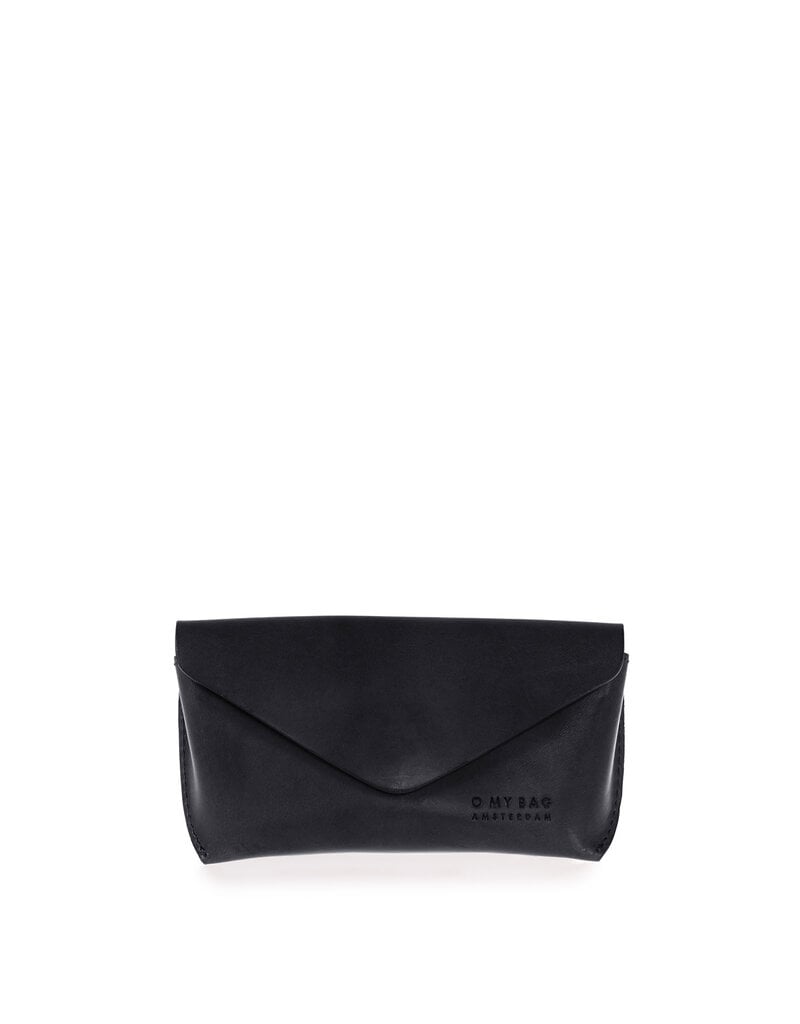 O MY BAG Brillendoos in black classic leather