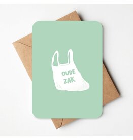 Buro Allure Wenskaart Oude zak