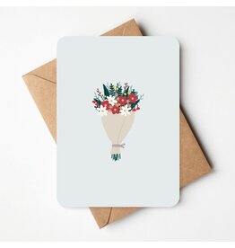 Buro Allure Wenskaart  - Boeket