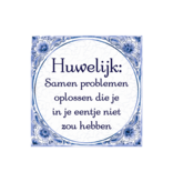 Paperdreams Tegeltje 'Huwelijk...'
