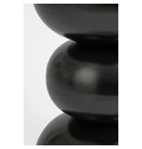 Luna Bijzettafel - H46 x Ø32 cm - IJzer - Zwart